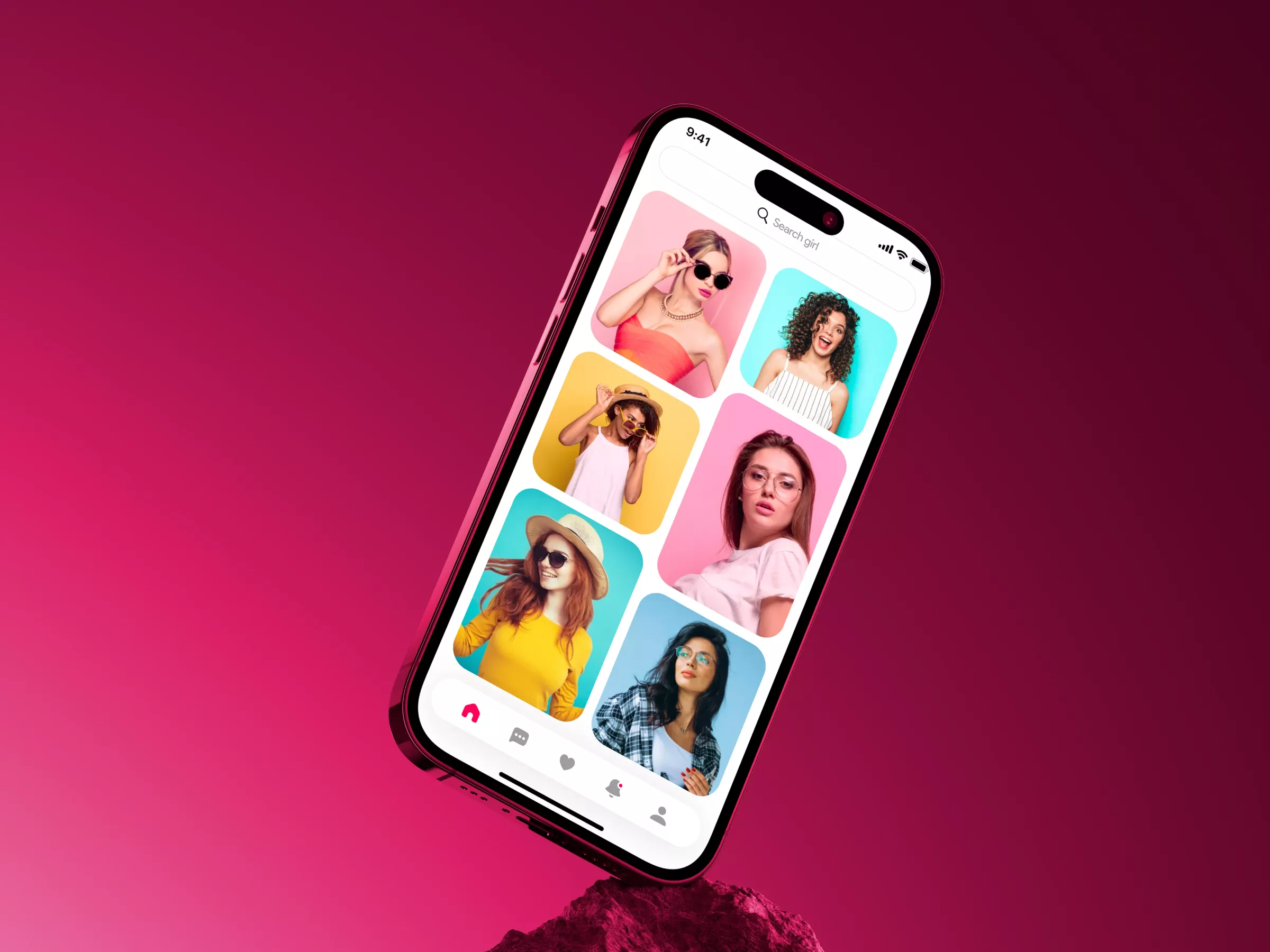 Getlove – Modern Dating Mobile App UI/UX Design for Matchmaking