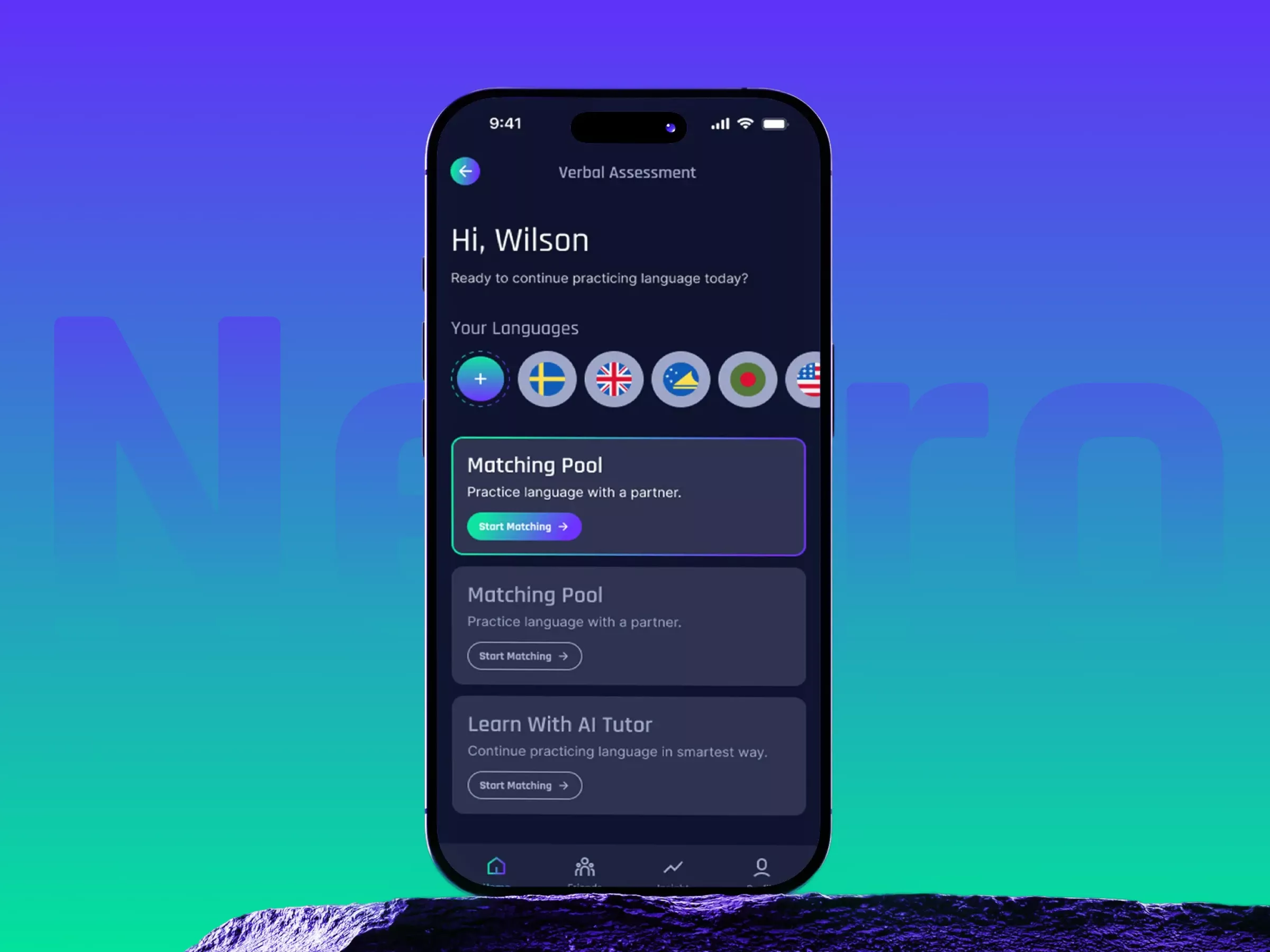 Neuro Learn – AI Learning Mobile App UI/UX Design for Smart Education